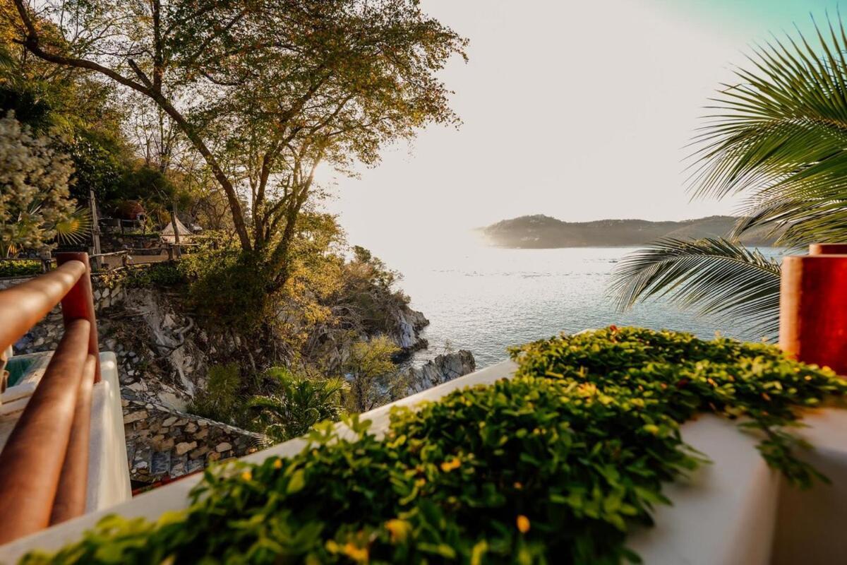 Dream Villa With Private Beach And Catering Zihuatanejo Kültér fotó
