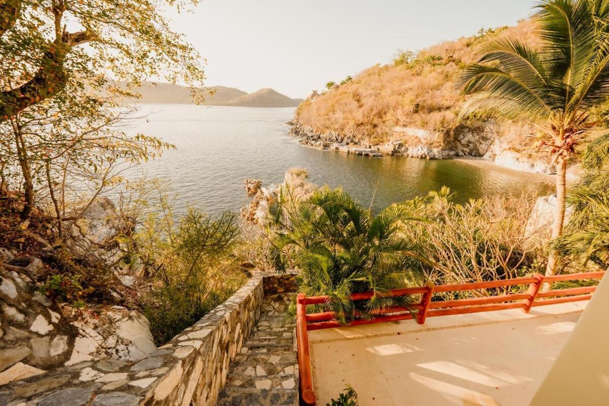 Dream Villa With Private Beach And Catering Zihuatanejo Kültér fotó