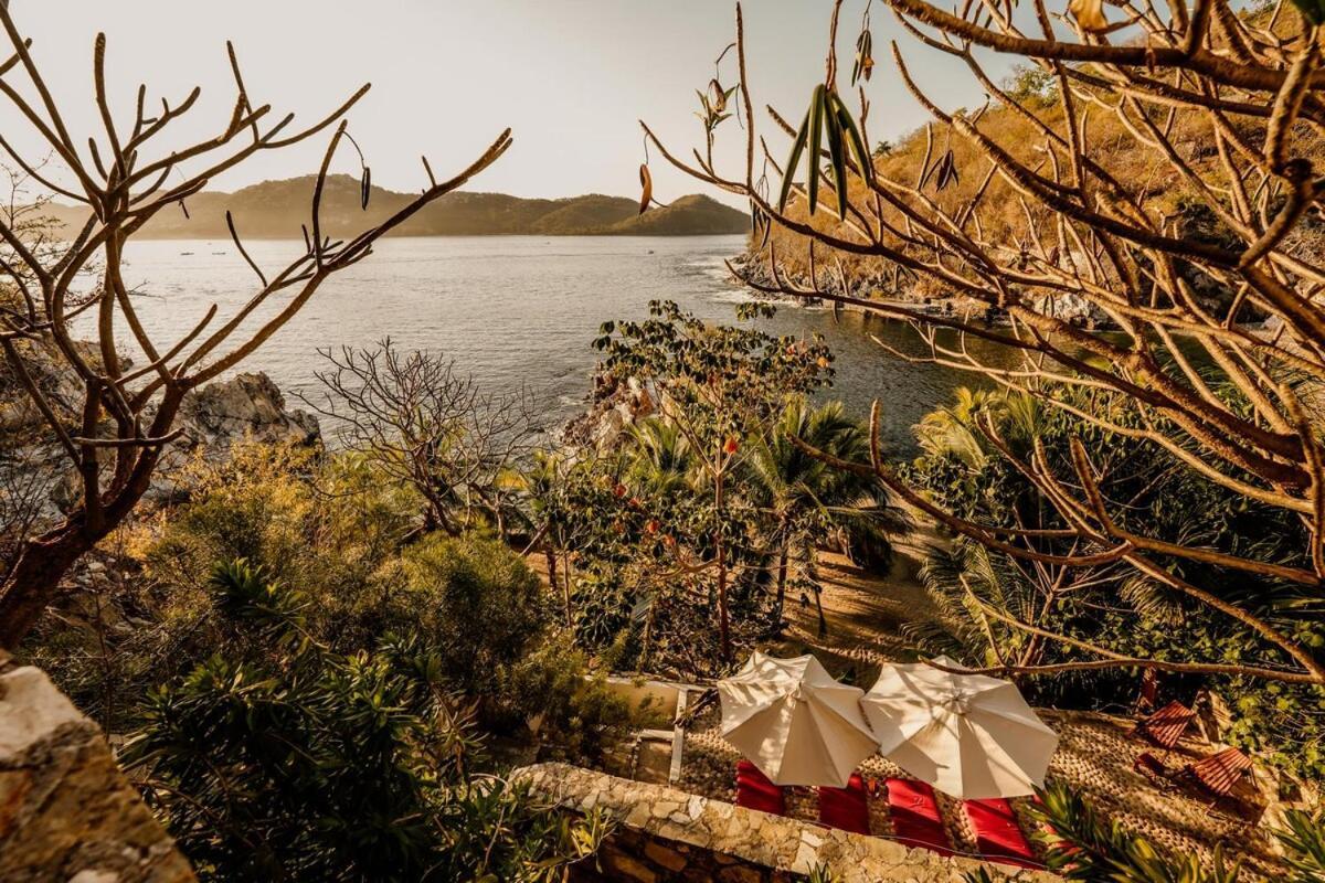 Dream Villa With Private Beach And Catering Zihuatanejo Kültér fotó