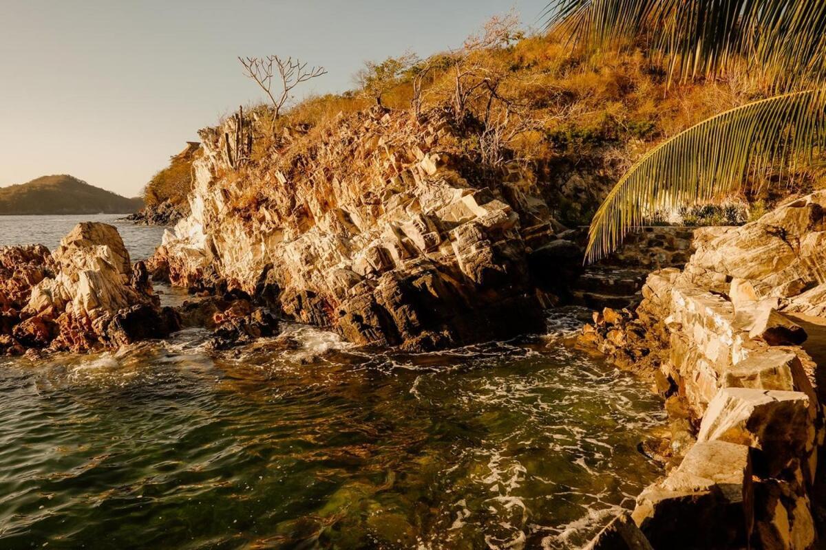 Dream Villa With Private Beach And Catering Zihuatanejo Kültér fotó